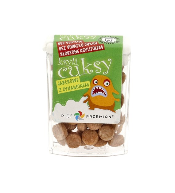 PIĘĆ PRZEMIAN KsyliCuksy jabłkowe z cynamonem b/c 13g