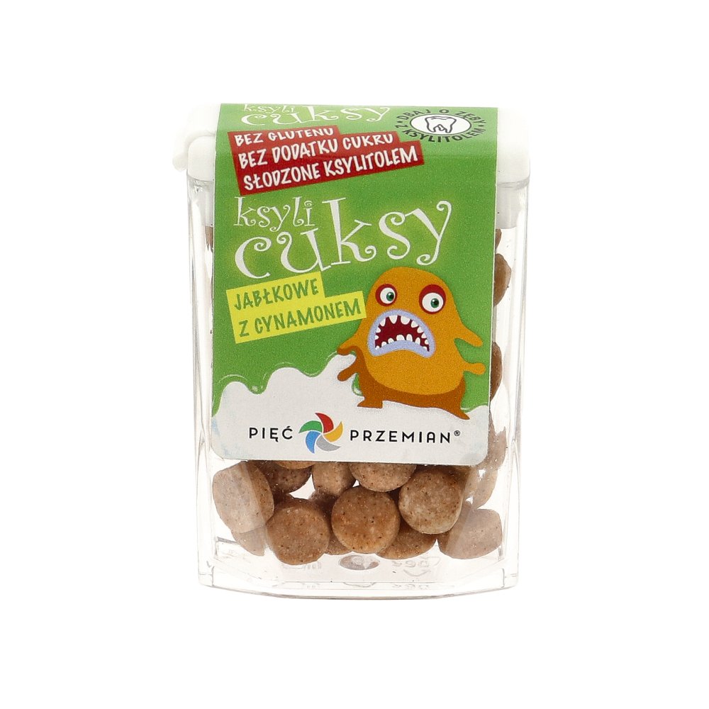 PIĘĆ PRZEMIAN KsyliCuksy jabłkowe z cynamonem b/c 13g