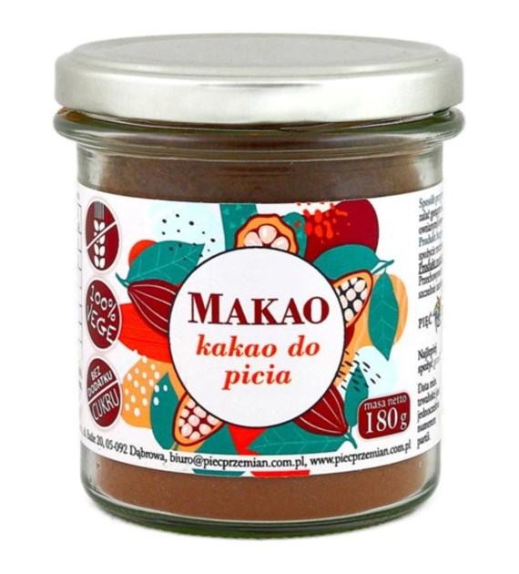 PIĘĆ PRZEMIAN Makao (kakao do picia) b/c b/g180g