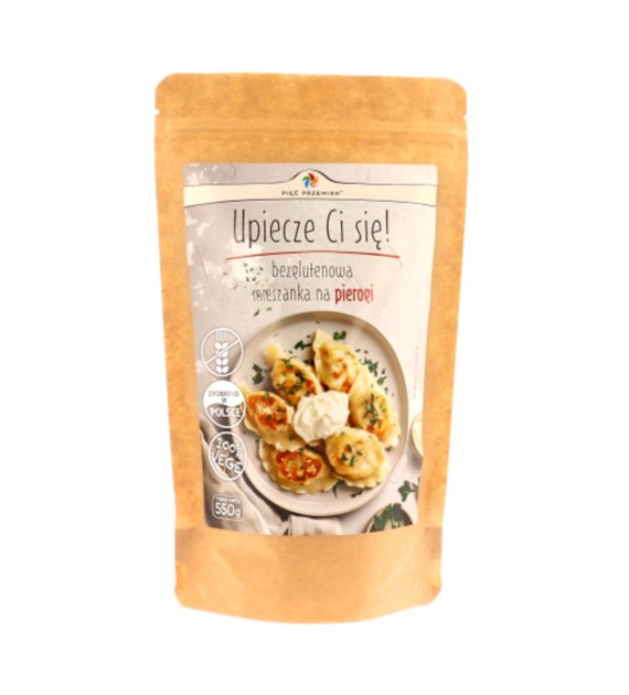 PIĘĆ PRZEMIAN Mieszanka na pierogi b/g 550g