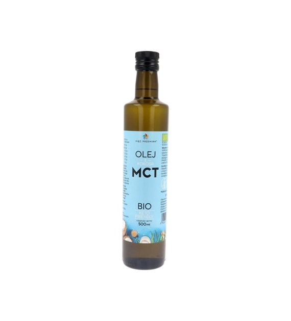 PIĘĆ PRZEMIAN Olej MCT z kokosa BIO 500ml