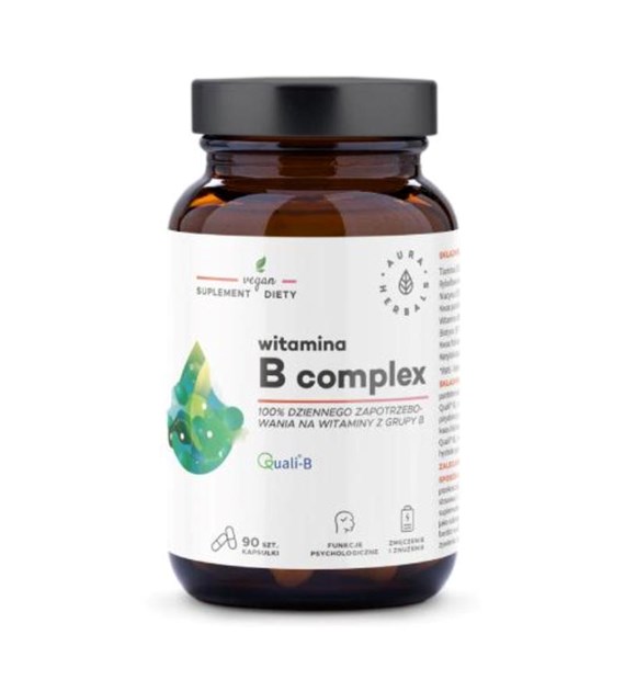 AURA Witamina B Complex, kapsułki 90 szt