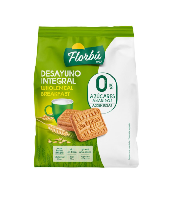 FLORBU Ciastka pełnoziarniste b/c 150g