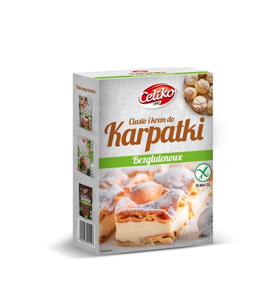 CELIKO Ciasto i krem do karpatki 300g