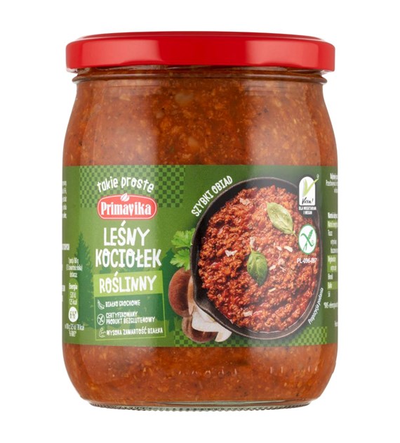 PRIMAVIKA Leśny kociołek roślinny b/g 470g