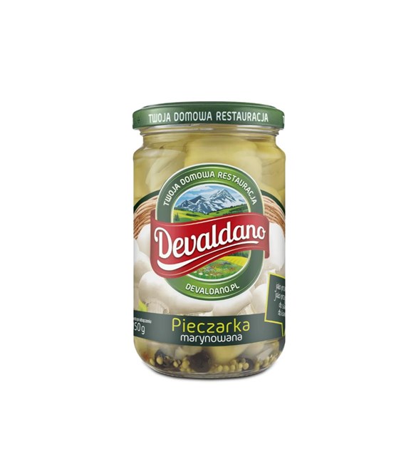 DEVALDANO Pieczarka marynowana 280g