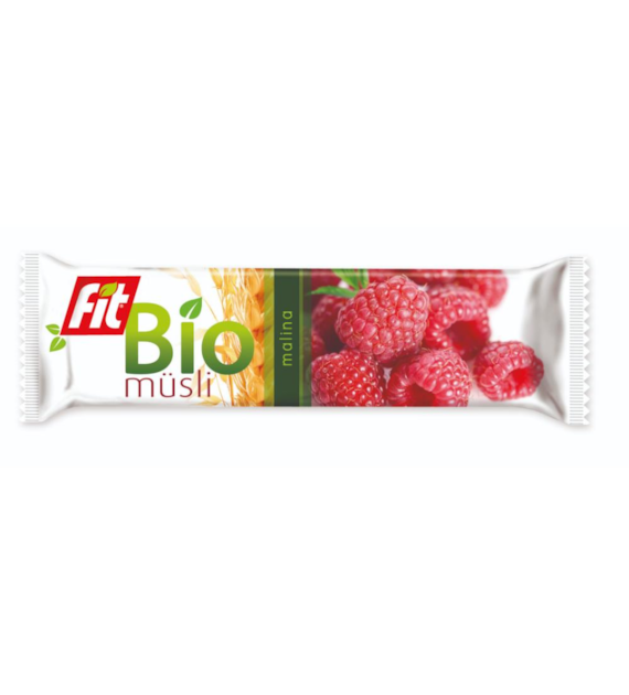 FIT Baton musli malinowy BIO 30g