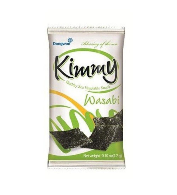DONGWON Algi Nori, snack o smaku Wasabi 2,7g