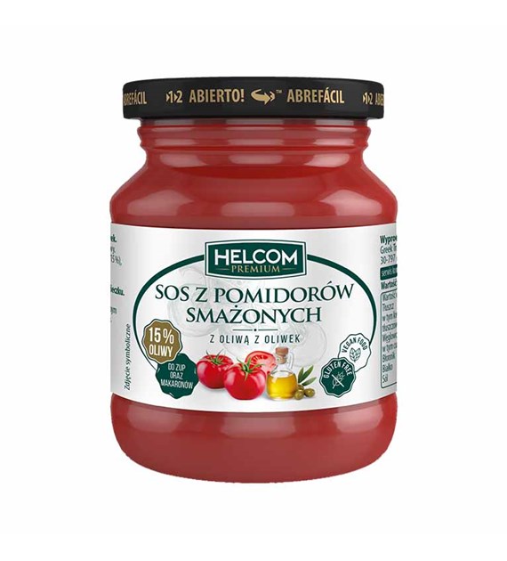 HELCOM Sos z pomidorów smażonych z oliwą z oliwek Helcom Premium 314 ml