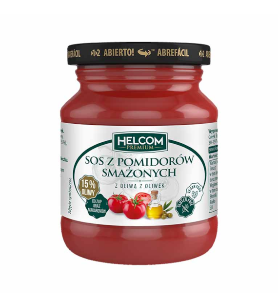 HELCOM Sos z pomidorów smażonych z oliwą z oliwek Helcom Premium 314 ml