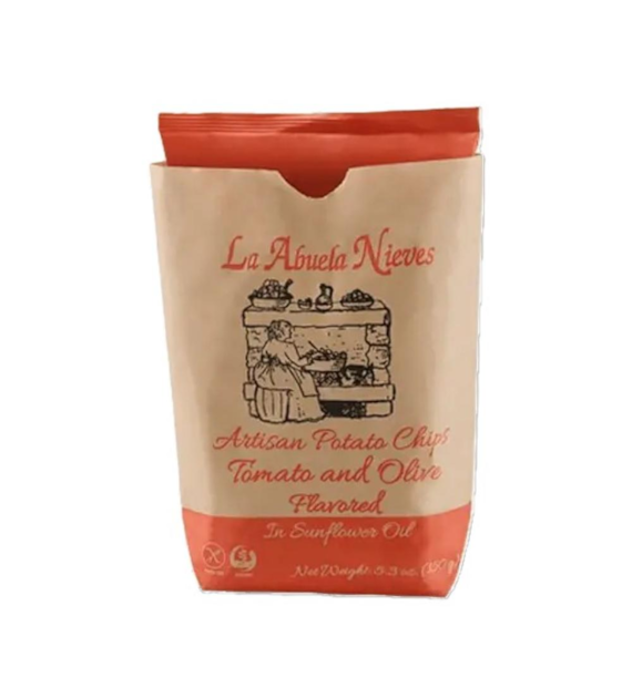LA ABUELA NIEVES Chipsy pomidor& oliwki 150g