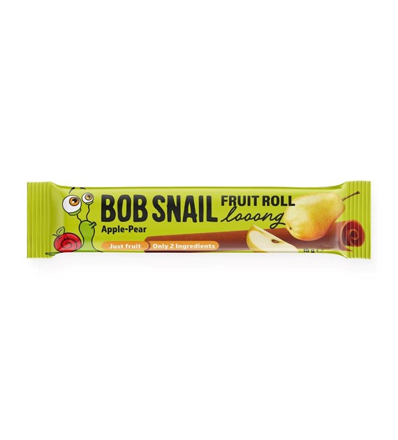 BOB SNAIL Fruit Roll Looong Jabłko Gruszka b/c 15g