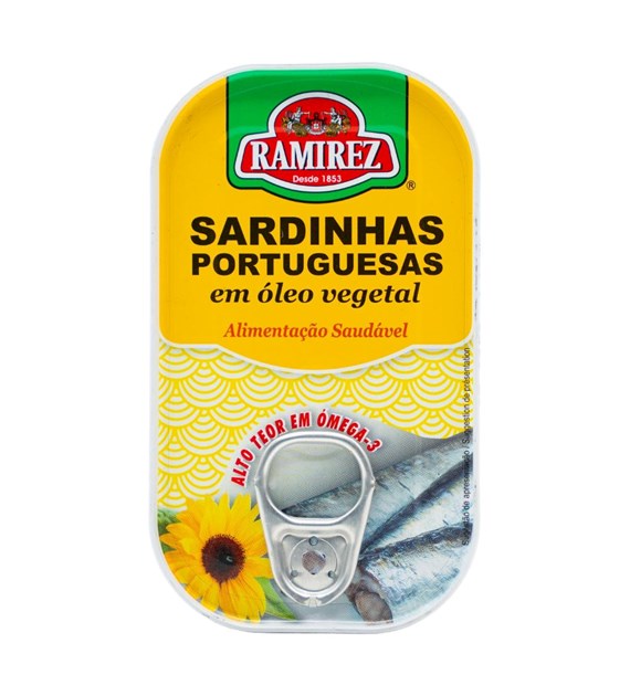 RAMIREZ Portugalskie sardynki w oleju roślinnym 125g