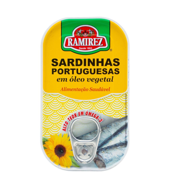 RAMIREZ Portugalskie sardynki w oleju roślinnym 125g