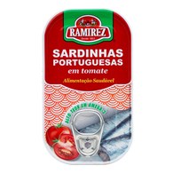 RAMIREZ Portugalskie sardynki w sosie pomidorowym 125g