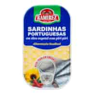 RAMIREZ Portugalskie pikantne sardynki w oleju roślinnym 125g