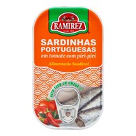 RAMIREZ Portugalskie sardynki w pikantnym  sosie pomidorowym 125g
