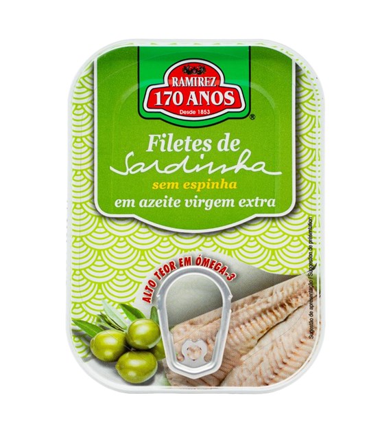 RAMIREZ Portugalskie sardynki filety w oliwie z oliwek 100g