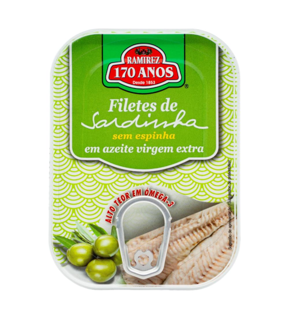 RAMIREZ Portugalskie sardynki filety w oliwie z oliwek 100g