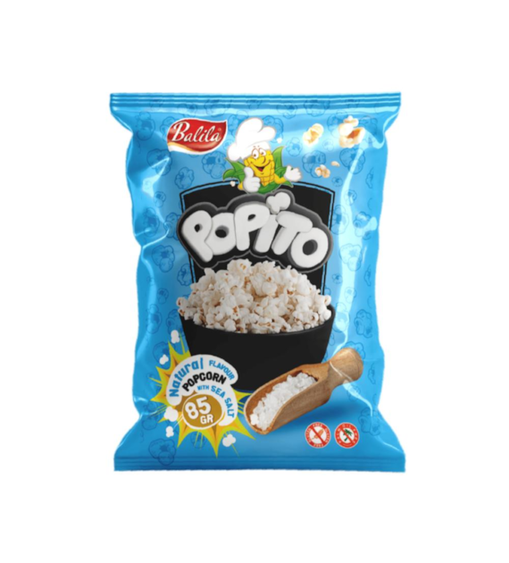 BALILA Popcorn o smaku sól morska 85g