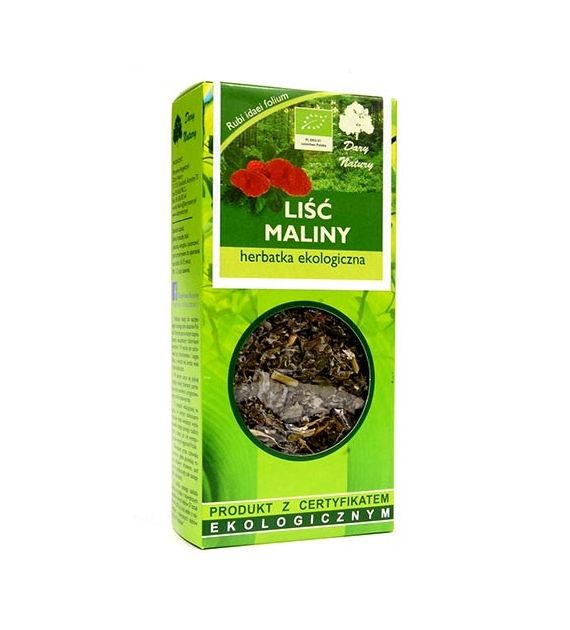 DARY NATURY Malina liść 25g EKO