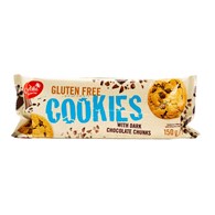 CELITA Cookies Chocolate Ciastka z kawałkami gorzkiej czekolady, owocami i orzechami laskowymi b/g 150g