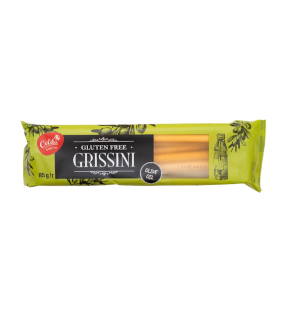 CELITA Grissini - paluszki chlebowe z oliwą z oliwek b/g  85g