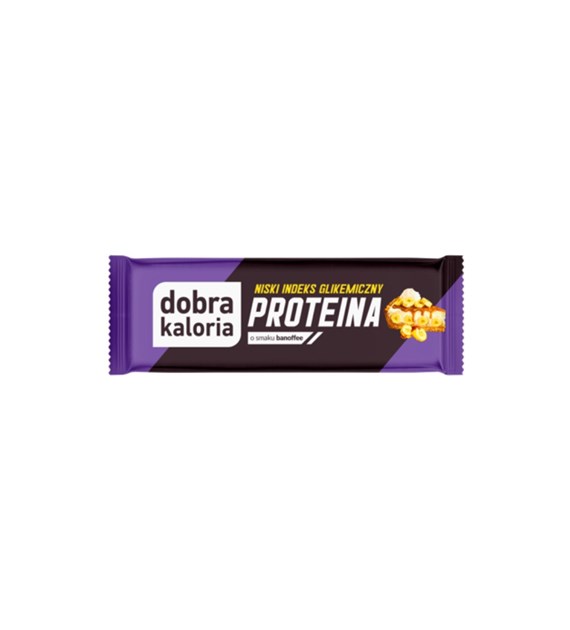 DOBRA KALORIA Baton proteinowy z MCT banoffee b/c 35g