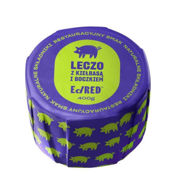 ED RED CASUAL Leczo z kiełbasą i boczkiem 400g