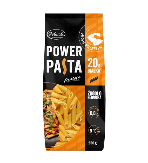 POLMAK Makaron proteinowy power pasta penne 250g