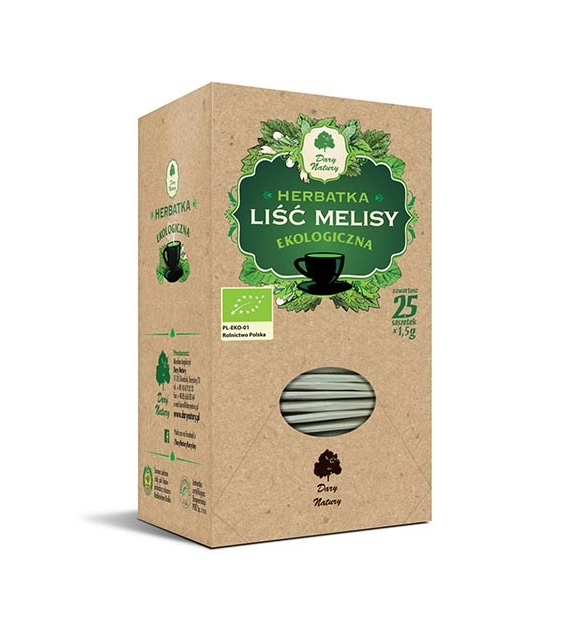 DARY NATURY Melisa liść 25x1,5g EKO