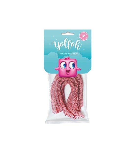 YOLLOH Żelki kwaśne churos bez żelatyny 70g