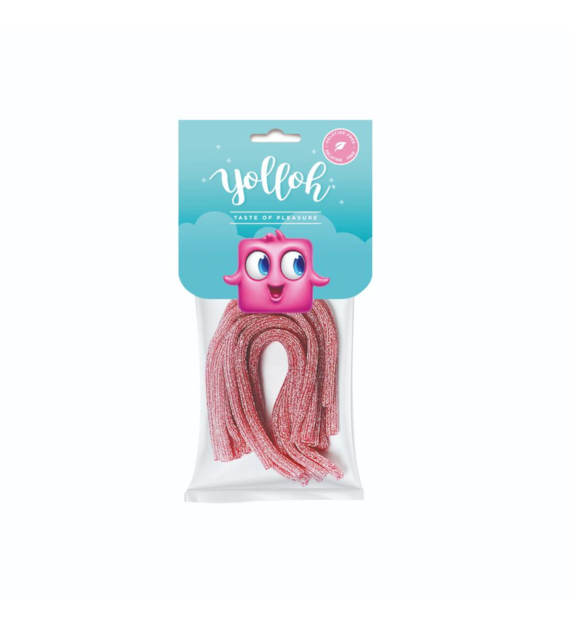 YOLLOH Żelki kwaśne churos bez żelatyny 70g