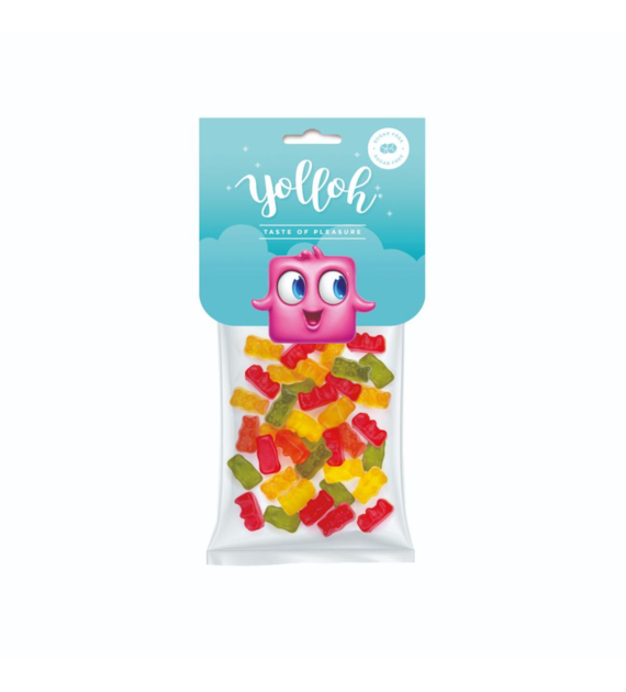 YOLLOH Żelki małe misie b/c 100g