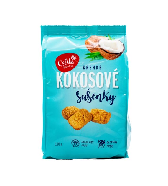 CELITA Herbatniki kokosowe 120g