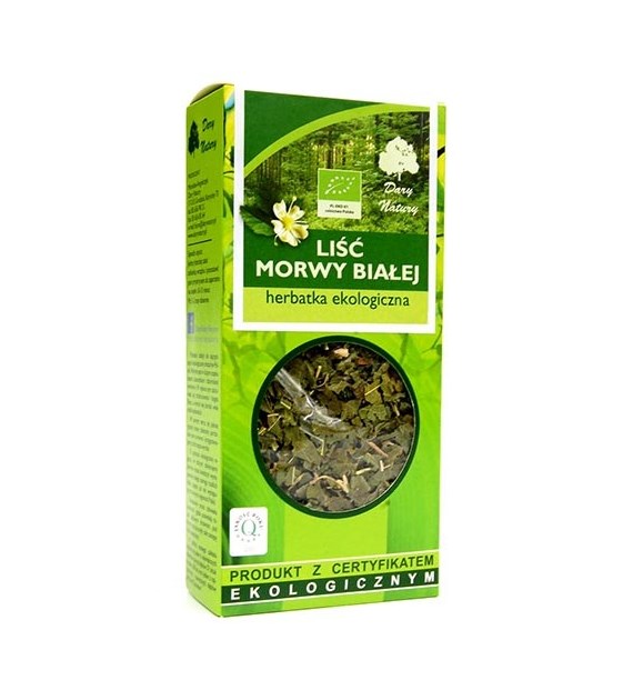 DARY NATURY Morwa biała liść 50g EKO