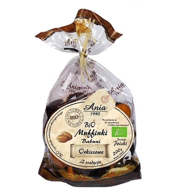 ANIA Muffinki Babuni orkiszowe 200g BIO