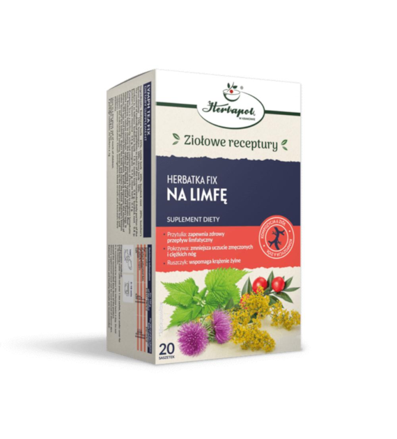 HERBAPOL KRAKÓW Herbatka na limfę 40g