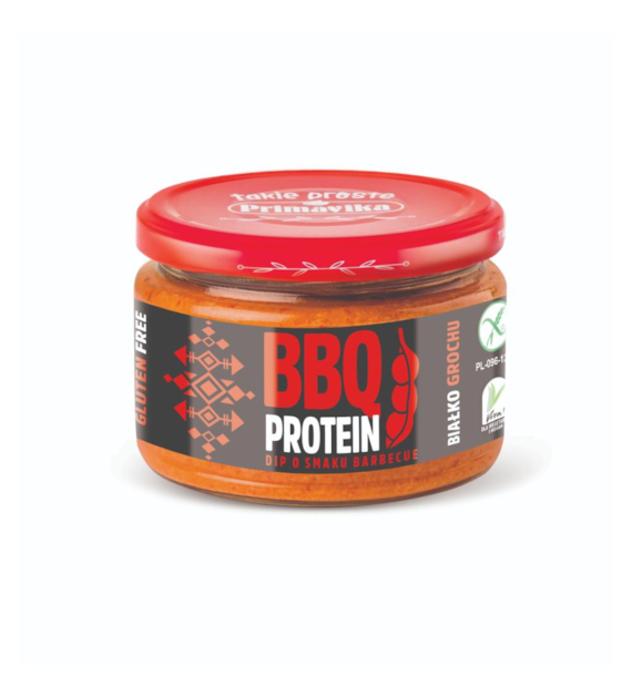 PRIMAVIKA Dip o smaku pikantne BBQ b/g, b/c, vegan 180g