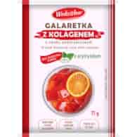 WODZISŁAW Galaretka z kolagenem b/c  smak pomarańcza 71g