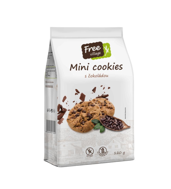 FREE VILLAGE Mini ciasteczka b/g 120g