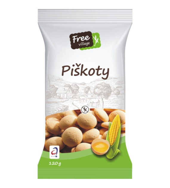 FREE VILLAGE Biszkopty b/g 120g