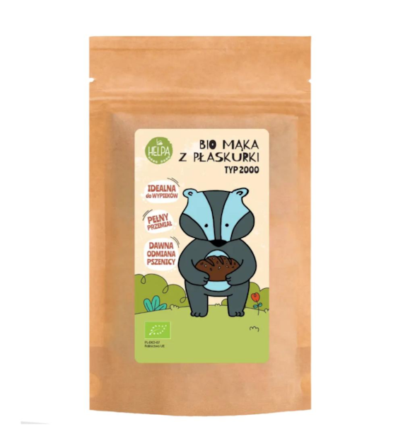 HELPA BIO Mąka z płaskurki typ 2000 500g