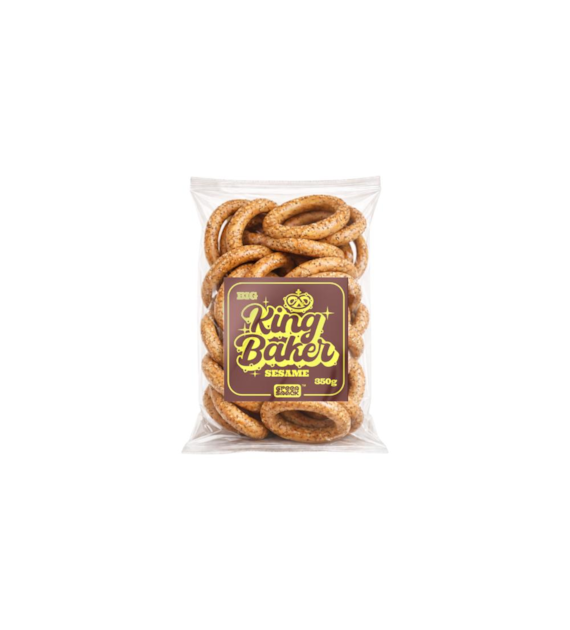 KING BAKER Precle z sezamem 350g
