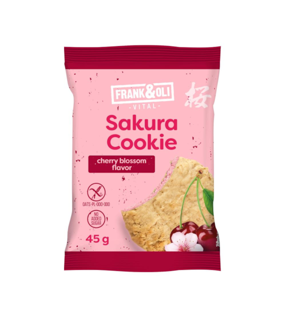 FRANK&OLI Sakura cookies  b/c b/g 45g