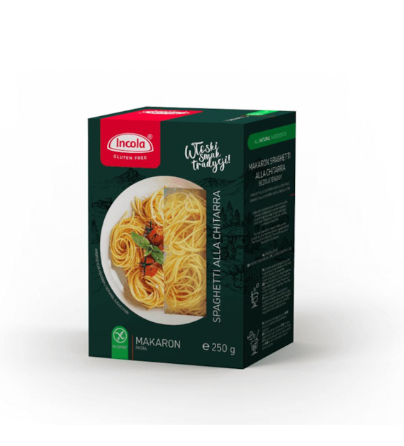 INCOLA Makaron bezglutenowy Spaghetti alla chitarra b/g 250g