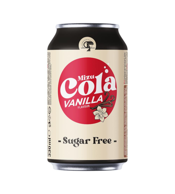 VITAMIZU MIZU COLA Vanilla Sugar Free b/c 330ml (K)