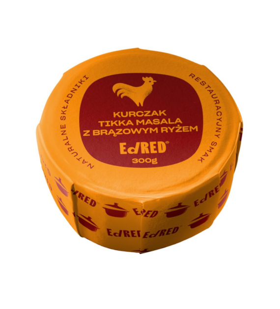 ED RED ALL IN ONE Kurczak Tikka Masala z brązowym ryżem 300g