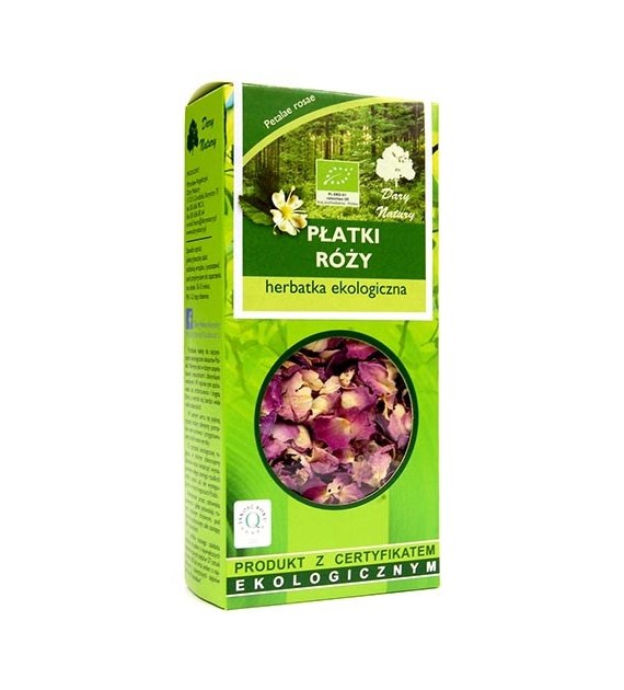 DARY NATURY Róża płatki 20g EKO