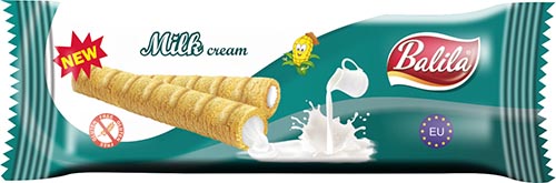 BALILLA Rurka kukurydziana mleczna 18g